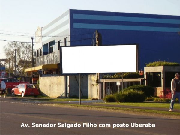Av. Senador Salgado Filho com posto Uberaba