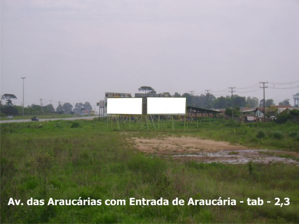 Av. das Araucárias entrada de Araucária