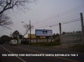 Via Veneto com Restaurante  Santa Republica tabuleta